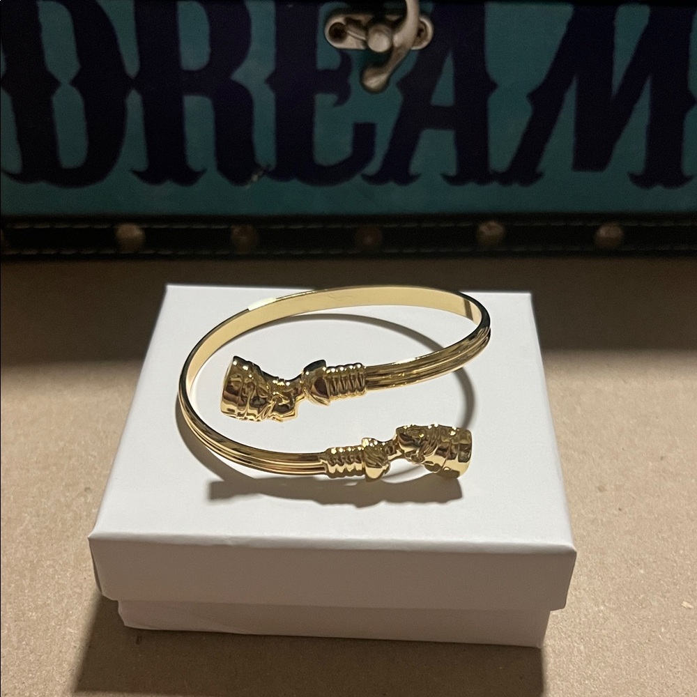 Gold Bangle Bracelet